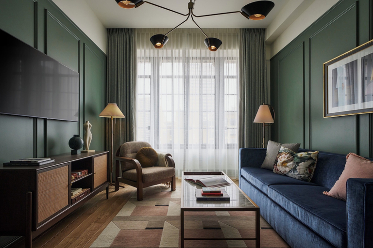 Living area 5, Cincinnati's Fidelity Hotel, Hamilton