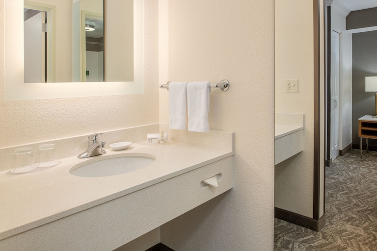 Bathroom 4, SpringHill Suites by Marriott Portland Airport, Multnomah