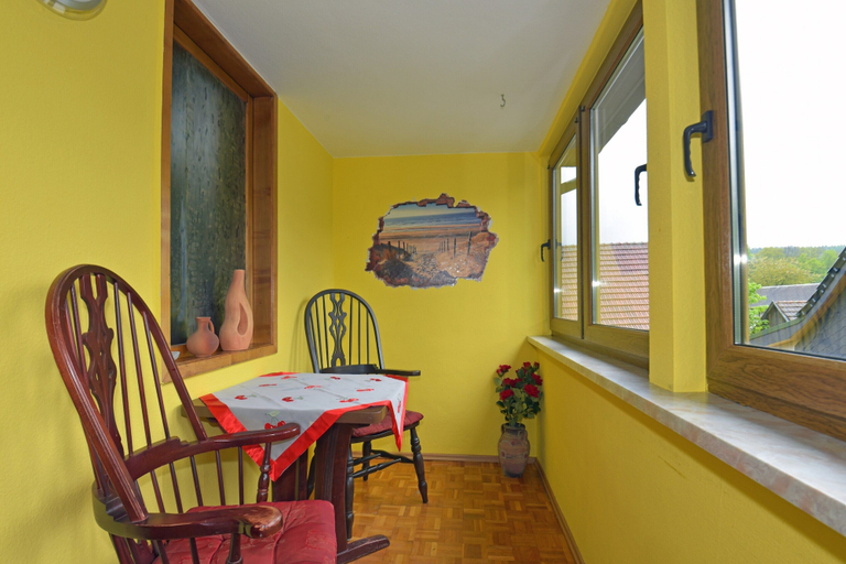 Balcony, Ferienwohnung im Erholungsort, Schmalkalden-Meiningen