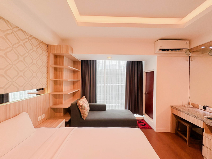 Bedroom 3, Good Deal Studio Apartment at Mataram City By Travelio, Sleman