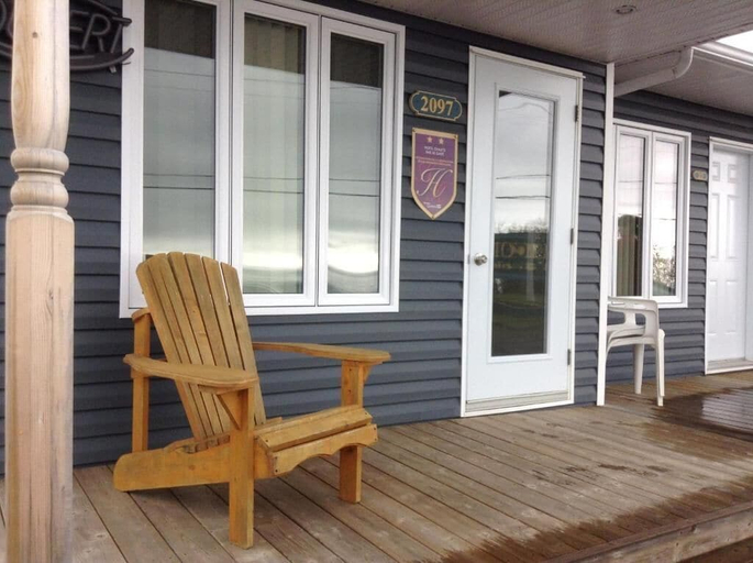 Exterior detail, Camping Baie de Gaspé, La Côte-de-Gaspé