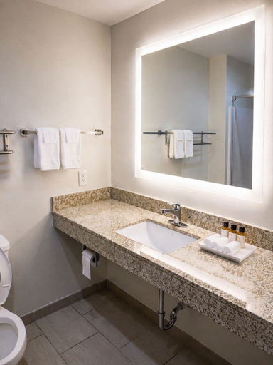 Bathroom 2, Pecos Inn, Reeves