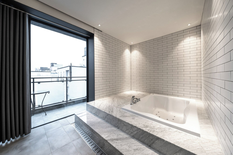 Bathroom 3, Jazz Around Hotel, Jeonju
