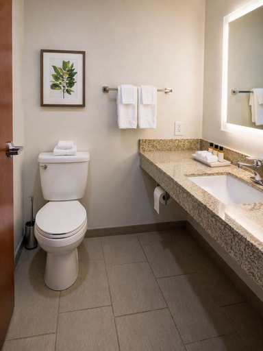 Bathroom 3, Pecos Inn, Reeves