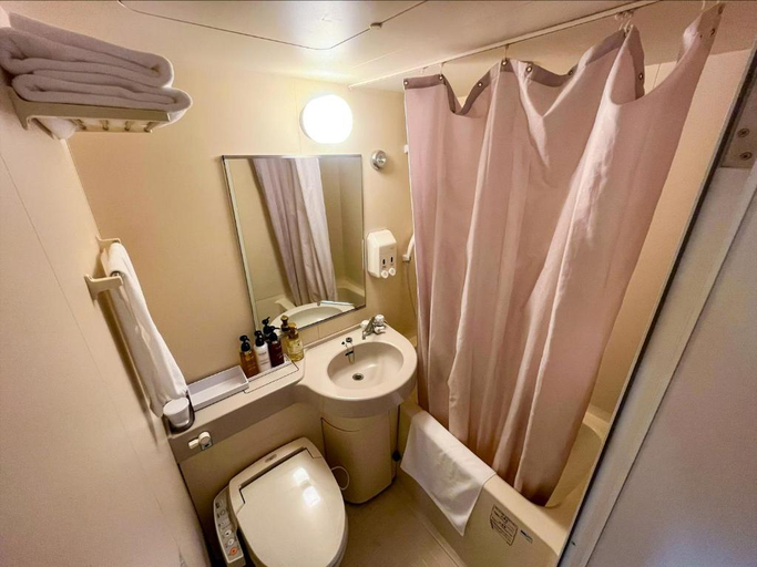 Bathroom 5, Hotel Livemax Tagajo, Tagajō