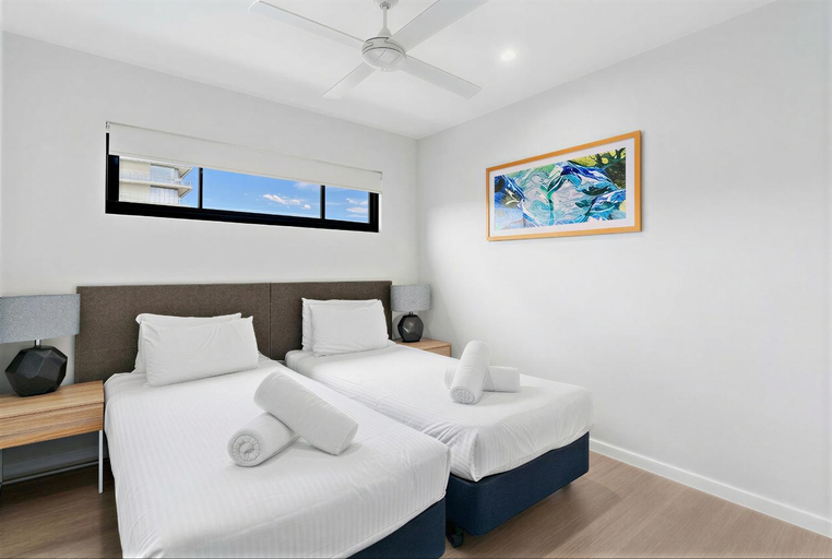 Bedroom 2, Direct Collective - Seabreeze Mooloolaba, Maroochy - Mooloolaba