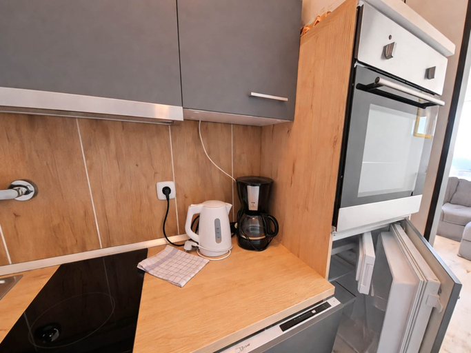 Private kitchen 3, Studio Martina mit Pool und Sauna, Freyung-Grafenau