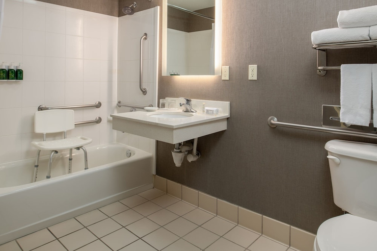 Bathroom 2, SpringHill Suites by Marriott Portland Airport, Multnomah