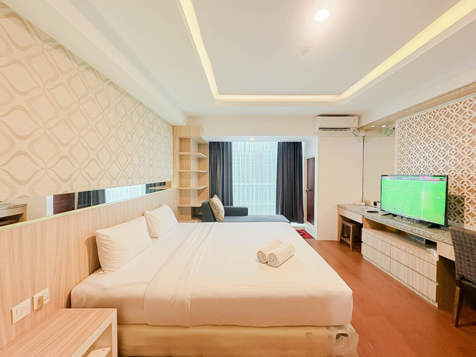 Bedroom 2, Good Deal Studio Apartment at Mataram City By Travelio, Sleman
