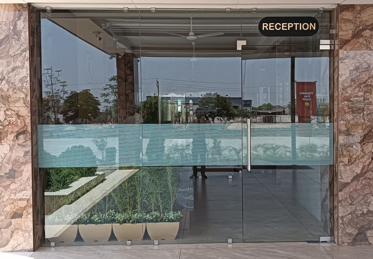 Exterior detail, Hotel Altura CHHATRAL, Gandhinagar