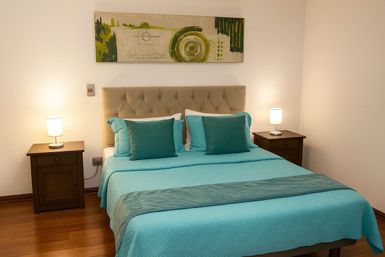 Bedroom, Refugio Bellas Artes, Santiago