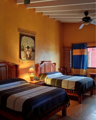 Bedroom 2, Hotel Zaragoza, Tepoztlán