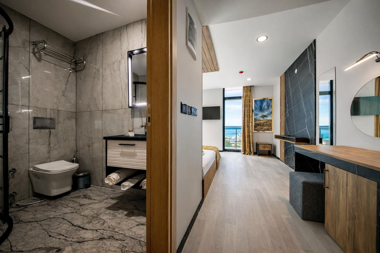 Bathroom 4, Air Barbaros Hotel Trabzon, Merkez