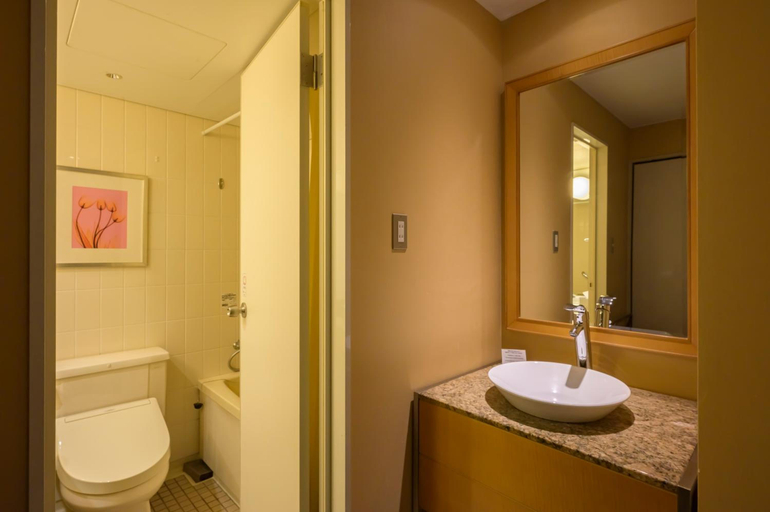 Bathroom 5, Hotel Tangram, Shinano