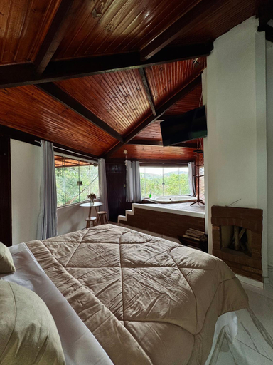 Bedroom 3, Pousada Arvore Centenaria, São Thomé das Letras