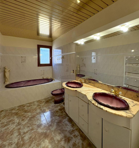 Bathroom 4, Villa familiale piscine privee 6 personnes Proche plage 6PC7, Pyrénées-Orientales