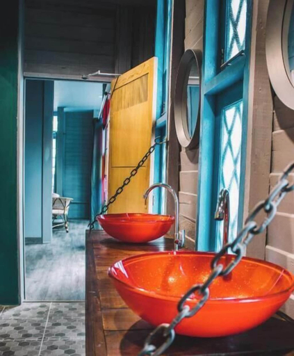 Bathroom 5, Time Sabai 134 - Hostel, Phra Nakhon