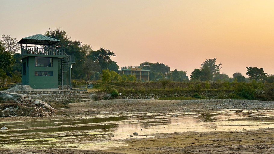 Front of property - evening/night, Tigris Estate, Hardwar