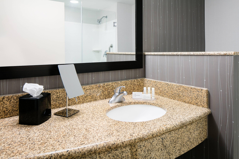 Bathroom 3, COURTYARD MARRIOTT AKSARBEN VILLAGE, Douglas