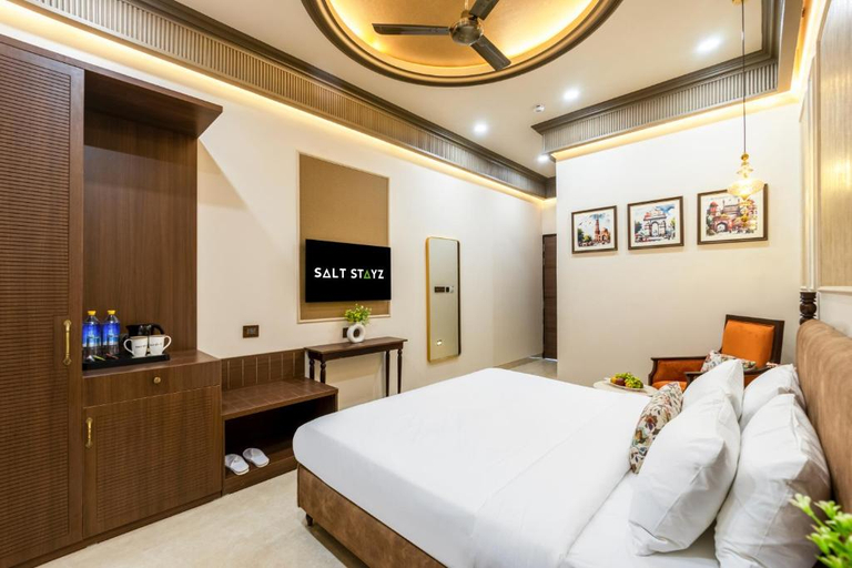 Bedroom 3, Saltstayz Autograph Connaught Place, Delhi