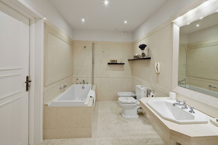 Bathroom 4, The Bonerowski Palace Boutique Hotel, Kraków City