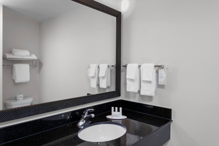Bathroom 4, Fairfield Inn & Suites Wichita Downtown, Sedgwick