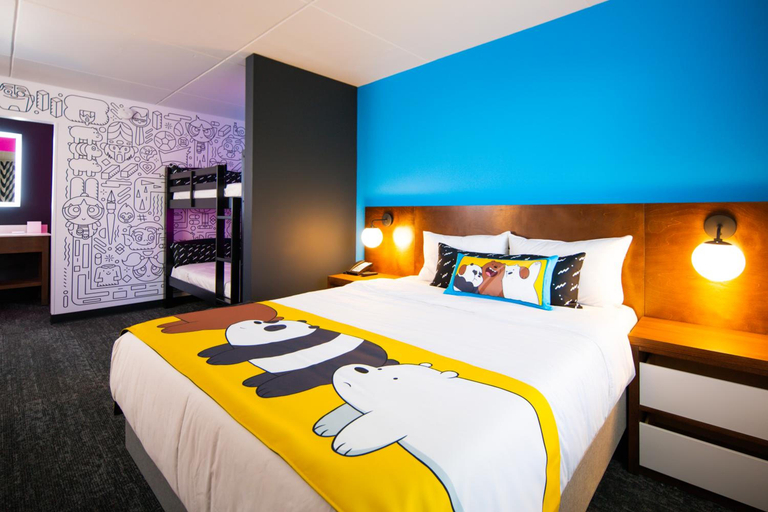 Bedroom 5, Cartoon Network Hotel, Lancaster