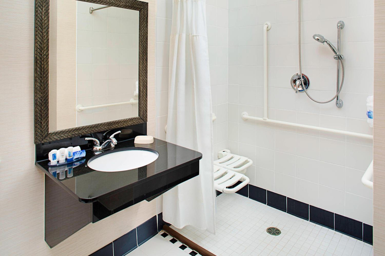 Bathroom 4, Fairfield Inn & Suites by Marriott San Antonio Seaworld, Bexar