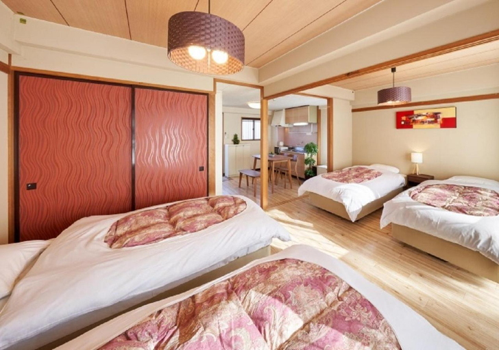 Bedroom, Otomeyuri-spa quad room / Vacation STAY 24467, Fukushima