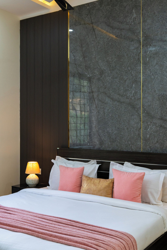 Room 4, Alaya Stays KV Venture Mirage 3BHK Villa, Faridabad