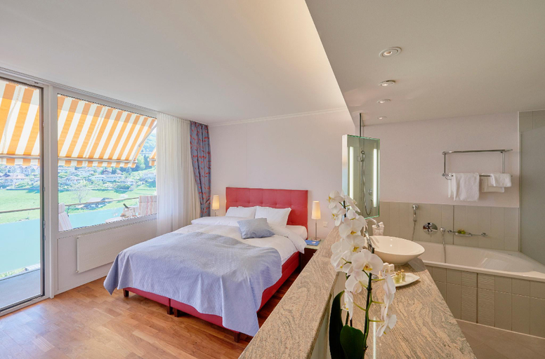 Bedroom 3, Hotel Eden Spiez Swiss Quality, Niedersimmental