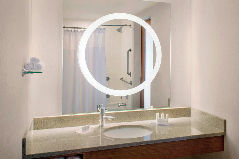 Bathroom 3, SpringHill Suites Long Island Brookhaven, Suffolk
