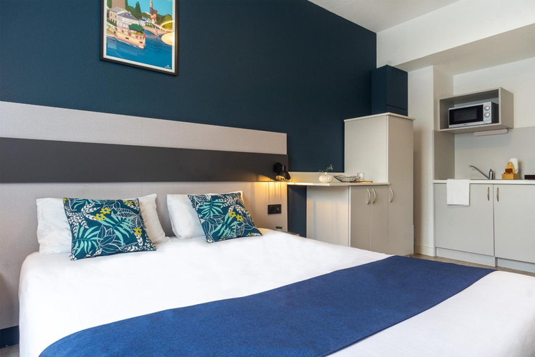 Bedroom 2, City Residence Strasbourg, Bas-Rhin