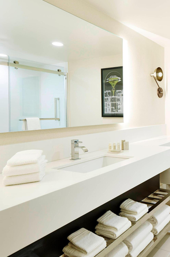 Bathroom 5, Renaissance St. Louis Airport Hotel, Saint Louis
