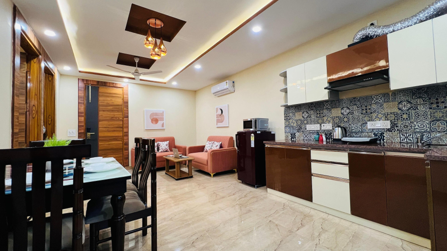 Food & Drinks, BluO Penthouse - Staycation | Bathtub and Terrace Garden, Gurgaon
