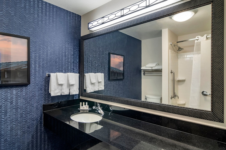Bathroom 4, Fairfield Inn & Suites Commerce, Banks