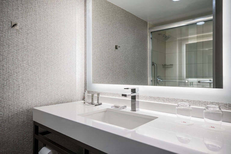 Bathroom 4, Chicago Marriott Schaumburg, Cook