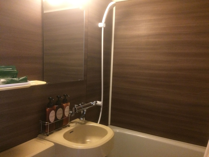 Bathroom 5, Hotel Route - Inn Kawaguchiko, Fujikawaguchiko