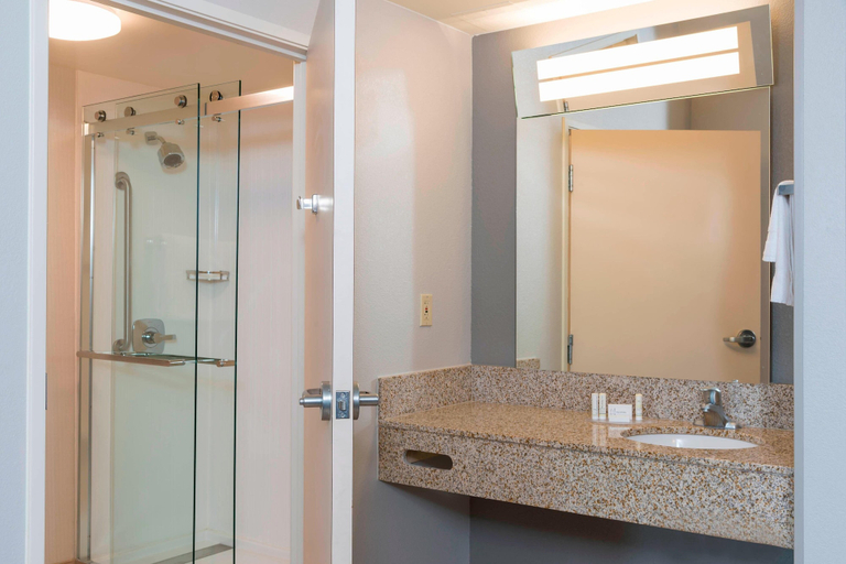 Bathroom 4, Courtyard by Marriott Louisville Downtown, Jefferson