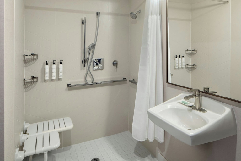 Bathroom 4, Fairfield Inn Suites Clovis, Curry