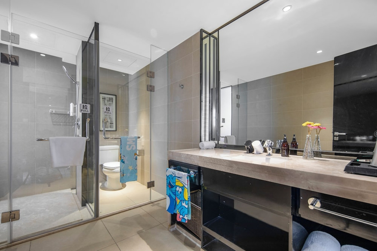 Bathroom 4, MiniMax Hotel Shanghai Songjiang, Shanghai