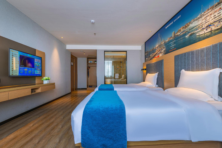 Bedroom 2, Yeste Hotel (Yulin Exhibition Centre RT-Mart), Yulin