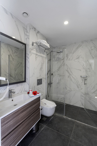 Bathroom 5, Vega Aparts, Bodrum