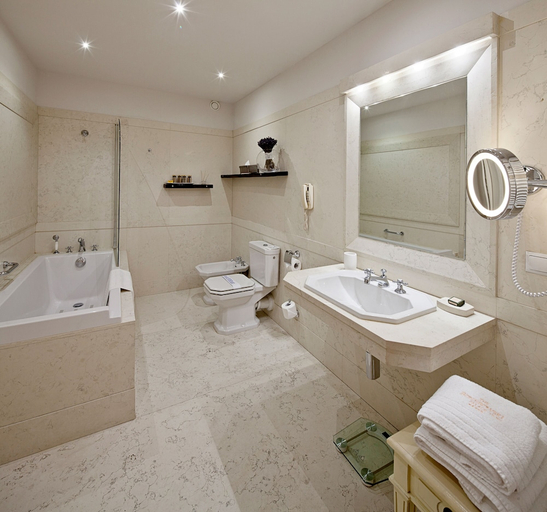 Bathroom 4, The Bonerowski Palace Boutique Hotel, Kraków City