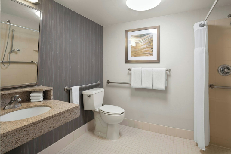 Bathroom 4, Courtyard by Marriott Rockford, Winnebago