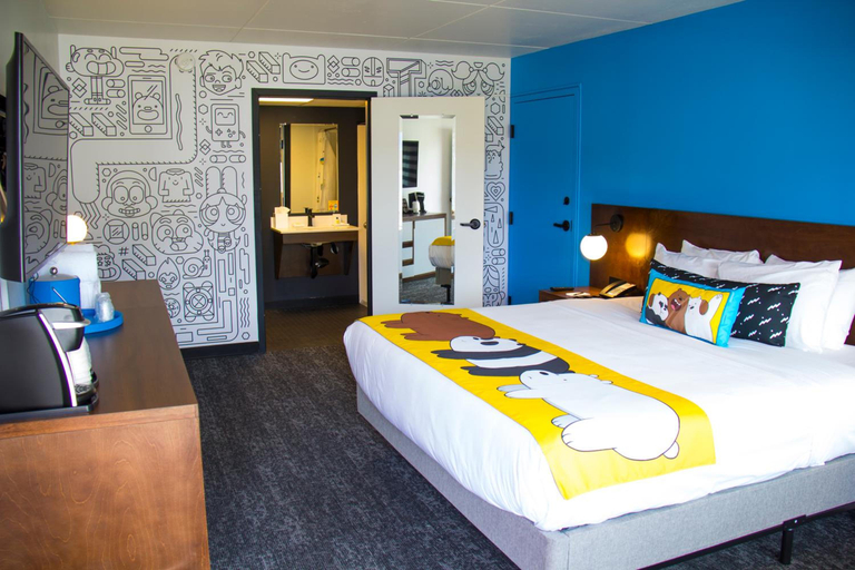 Bedroom 4, Cartoon Network Hotel, Lancaster