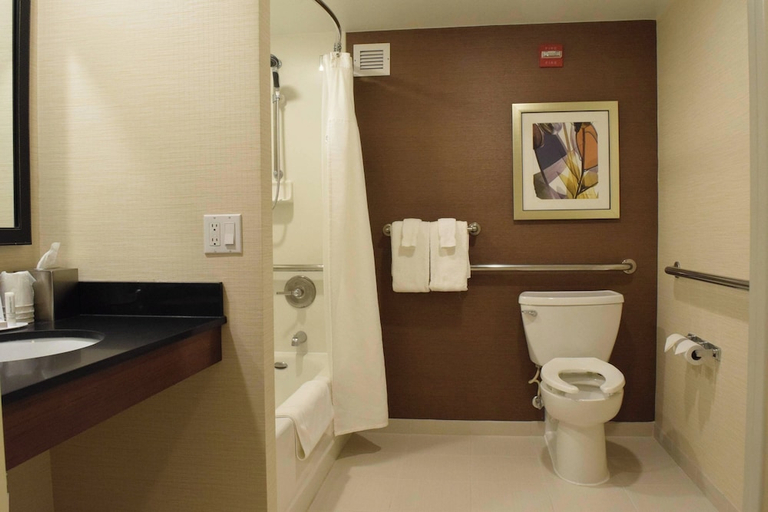 Bathroom 2, Fairfield Inn By Marriott Binghamton, Broome