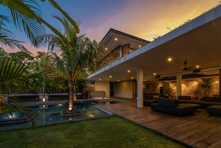 Exterior & Views 2, Barabuda : Impressive 6-Bedroom Villa w/ Jacuzzi and Slide!, Badung