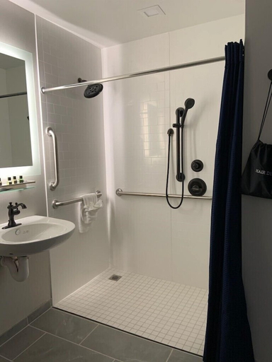 Bathroom 5, BLU-Tique, Akron, a Tribute Portfolio Hotel, Summit