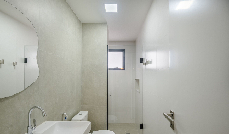 Bathroom 3, Building With New Apartments 300m From the Beach - EEP, Guarapari